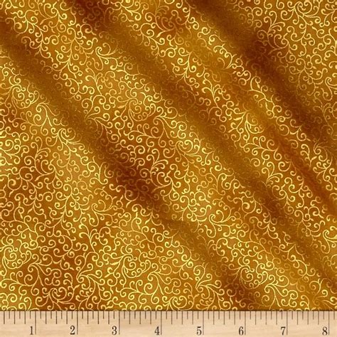 gold metallic pattern fabric|gold metallic fabric for quilting.